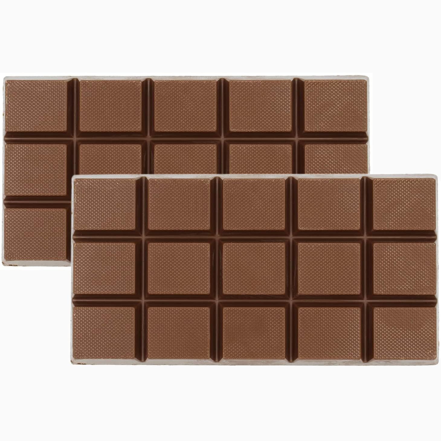 Premium Milk Chocolate Almond Bark Coating Bars - 20oz (2-Pack) - Ideal for Baking, Candy Making, Dessert Toppings & Microwave Melting - Perfect for Cookies, Cakes, Truffles & Holiday Treats