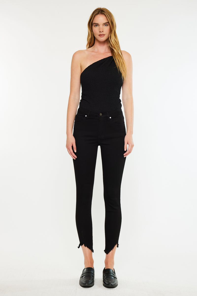 Dayana High Rise Ankle Skinny Jeans for Women - Stretchy Denim Pants, Slim Fit, Comfortable & Trendy (Multiple Colors) | Perfect for Casual Outfits, Work & Date Nights