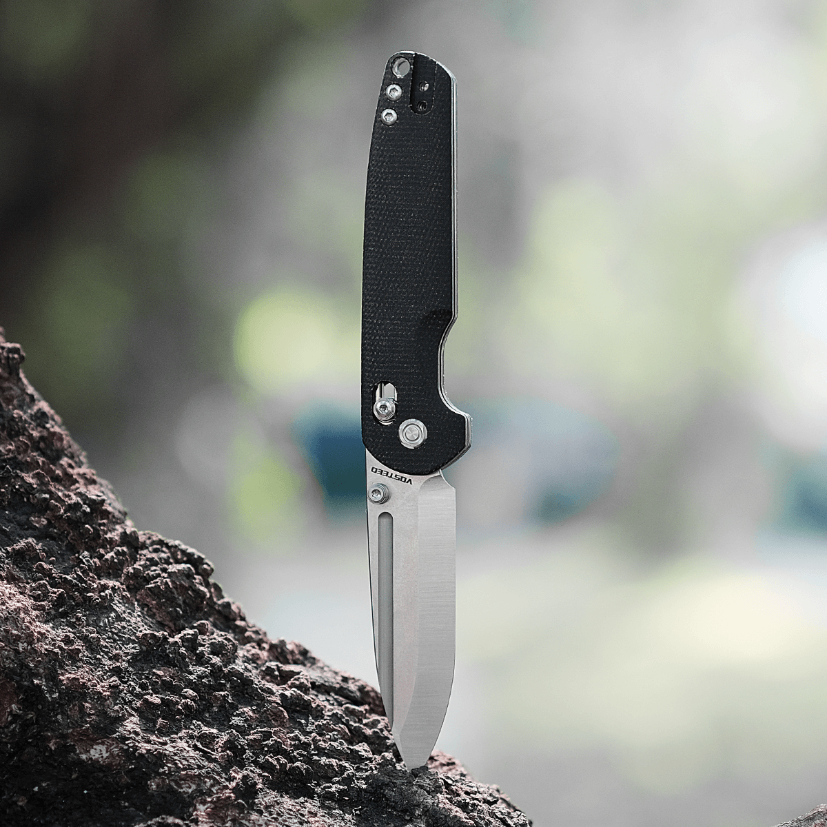 Premium Grind Crossbar Lock Knife - 3.25