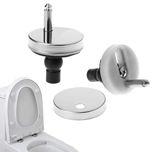 1Pc Toilet Seat Hinge Replacement - Durable Cabinet Hinges with Fixing Screw & Anchoring Pin for Toilet Seat Repair | Perfect for Bathroom Renovation & DIY Home Maintenance