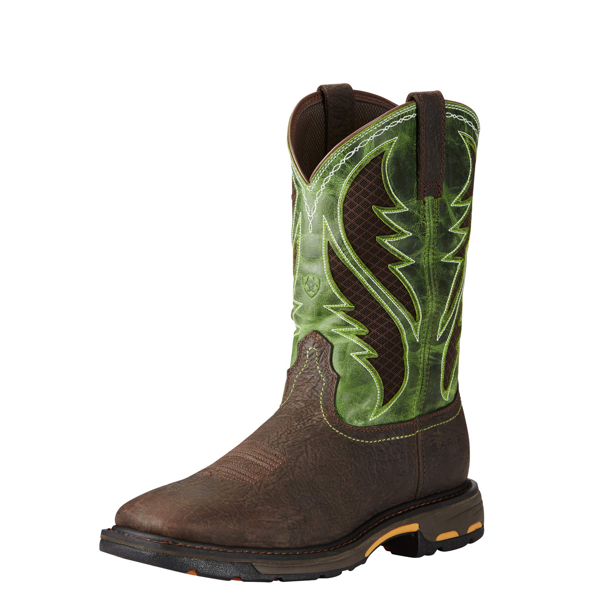 Ariat Men's WorkHog Wide Square Toe VentTEK Work Boot - Steel Toe, Waterproof, Comfortable for Construction & Outdoor Work