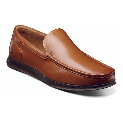 FLORSHEIM MONTIGO Moc Toe Venetian Loafers for Men - Comfortable Slip-On Dress Shoes - Perfect for Business, Office & Formal Occasions
