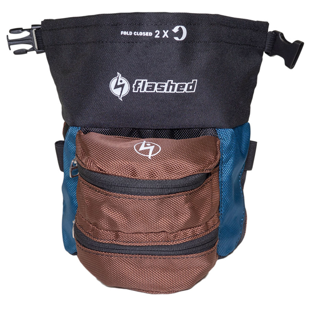 Medium Blue/Brown