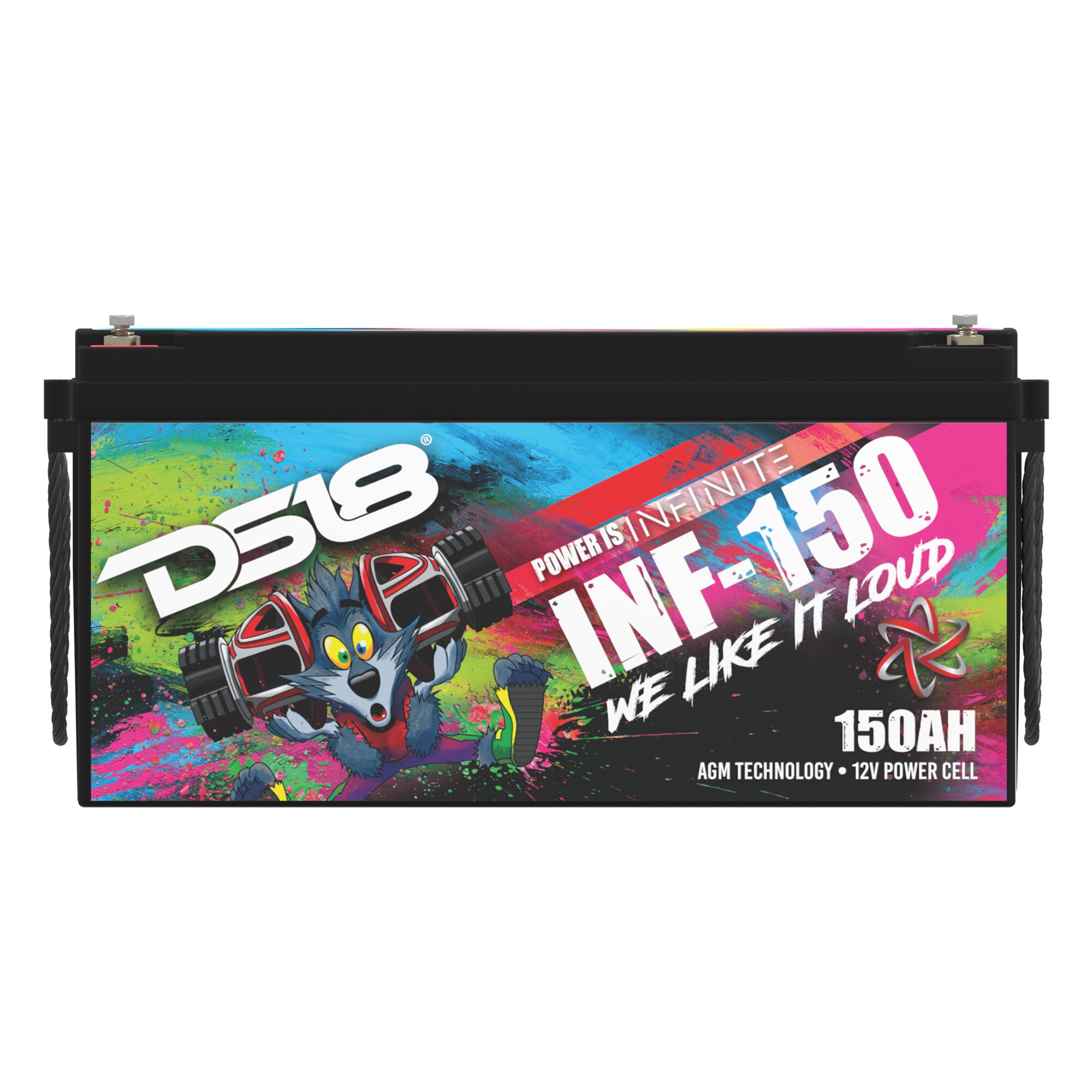 INFINITE 150AH AGM Deep Cycle Battery - 12V Rechargeable Power Cell for Solar Systems, RVs, Boats & Off-Grid Applications | Long-Lasting Energy Storage Solution