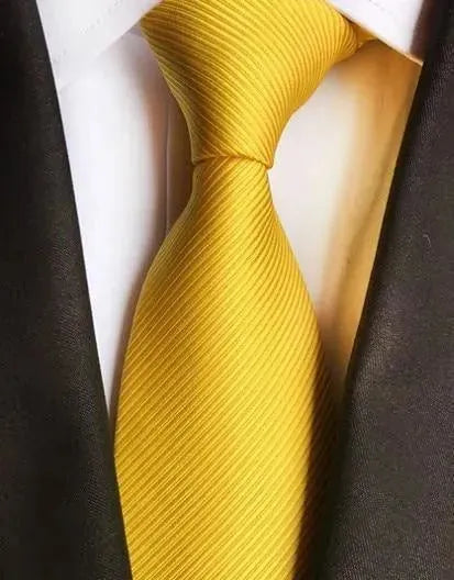 Premium Silk Necktie for Men - Elegant Striped & Plaid Patterns - Perfect for Business, Weddings & Formal Occasions