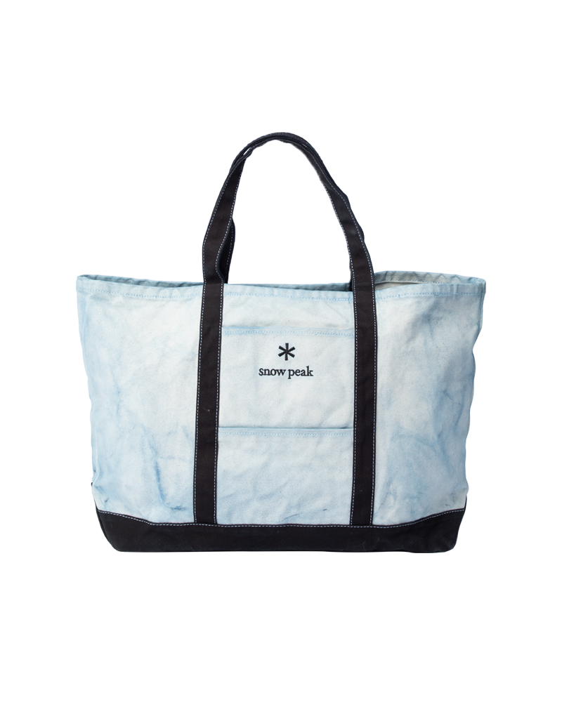 Handmade Indigo Dyed Canvas Tote Bag - Large Size for Women, Eco-Friendly & Stylish - Perfect for Beach, Shopping, and Everyday Use