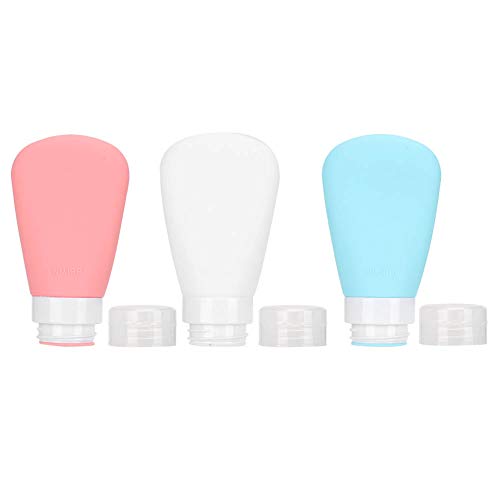 Refillable Silicone Travel Shampoo Bottle - Portable Empty Squeeze Container for Shampoo, Lotion & Gel - Perfect for Toiletries, Gym, Camping & Air Travel