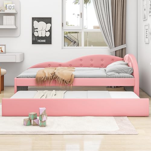 Pink With Trundle
