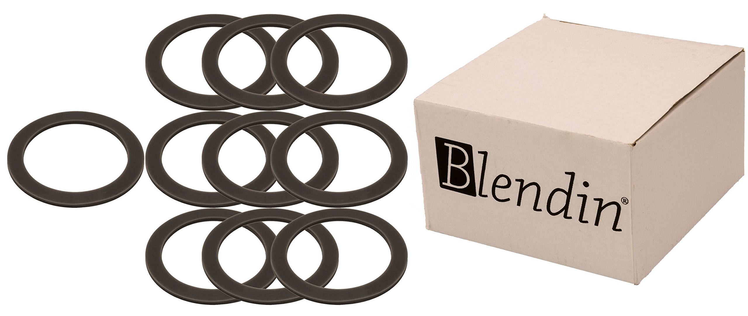 10-Pack Blendin Blender Gasket Seal Ring - Replacement for Oster & Osterizer Blenders - Durable Leak-Proof Seal for Smoothies, Juices & Food Prep