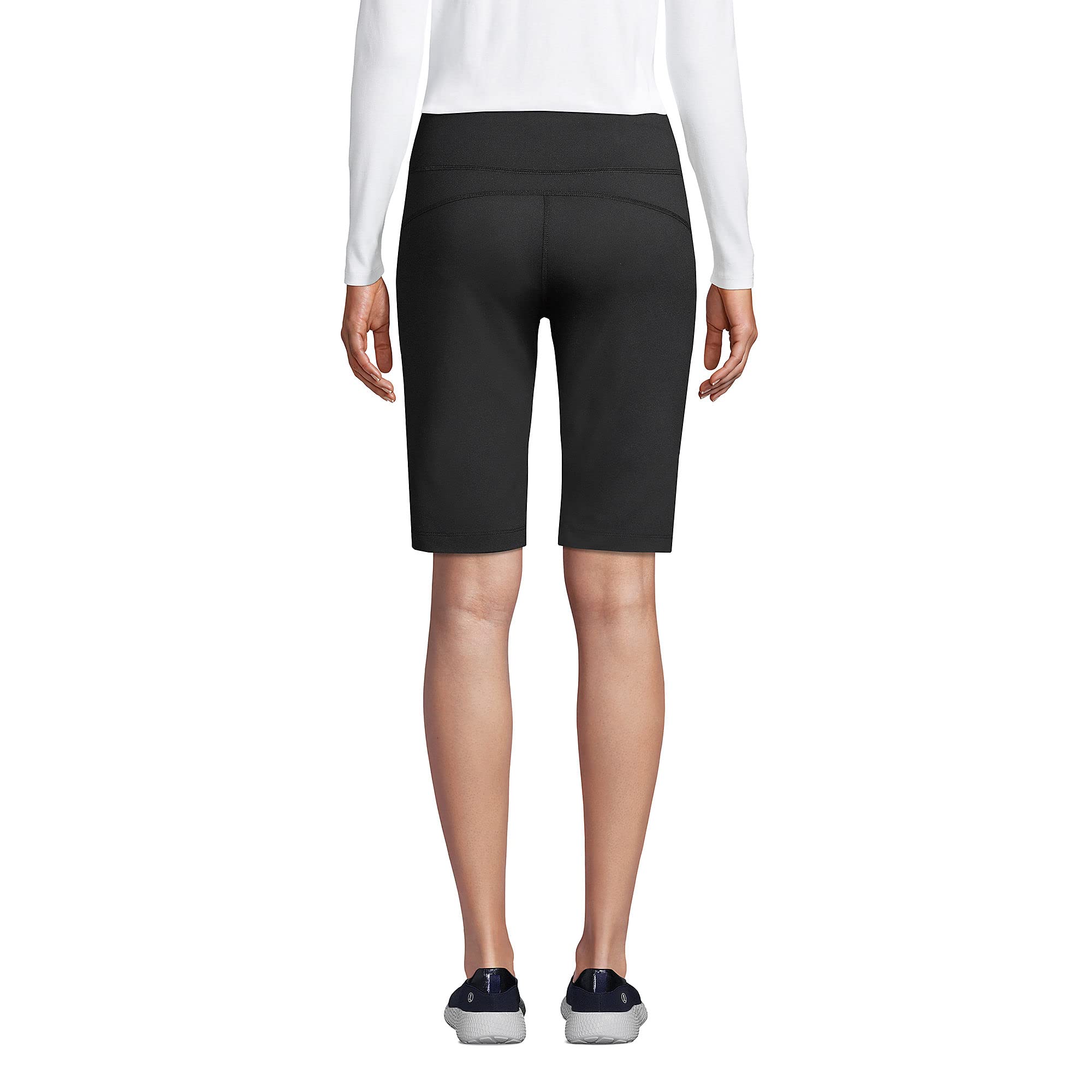 Lands' End Women's Active Relaxed Shorts - Comfortable Stretch Casual Shorts for Women - Perfect for Yoga, Running, and Summer Outdoor Activities