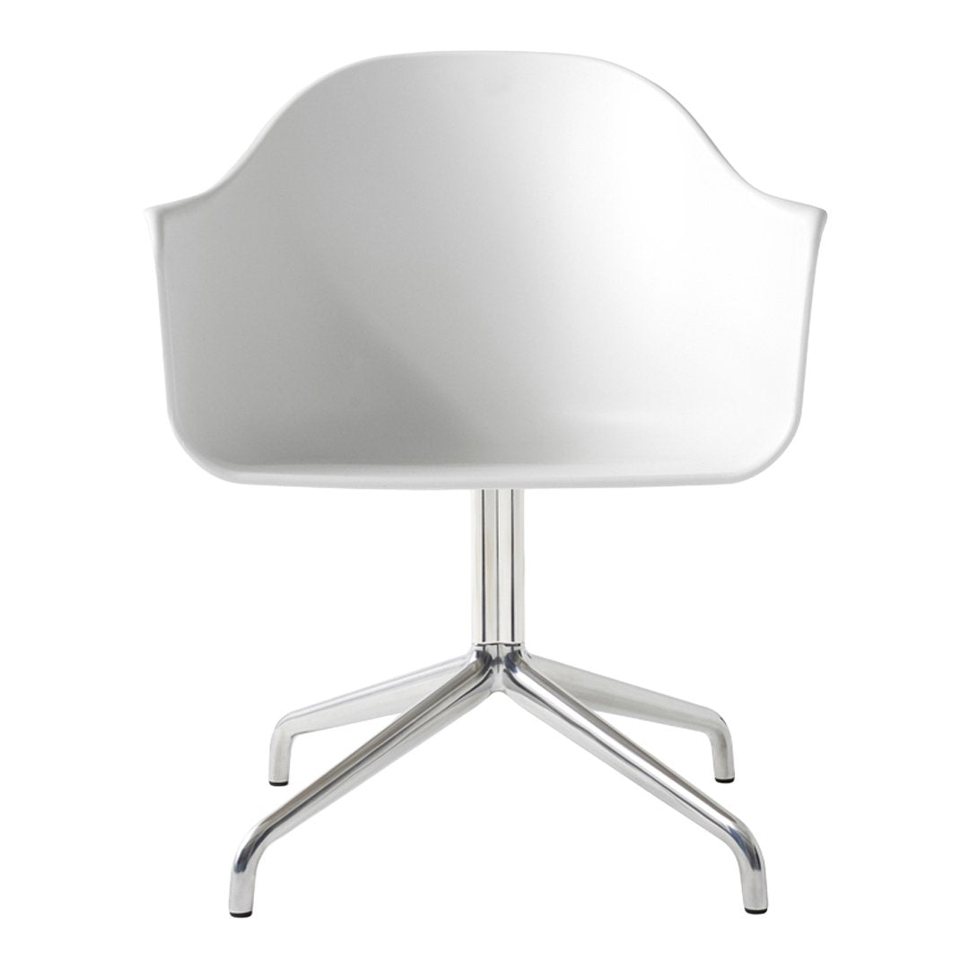 Harbour Swivel Chair with Adjustable Base - Modern Office Chair for Home & Workspace, Ergonomic Design for Comfortable Seating in Living Room, Study or Conference Room