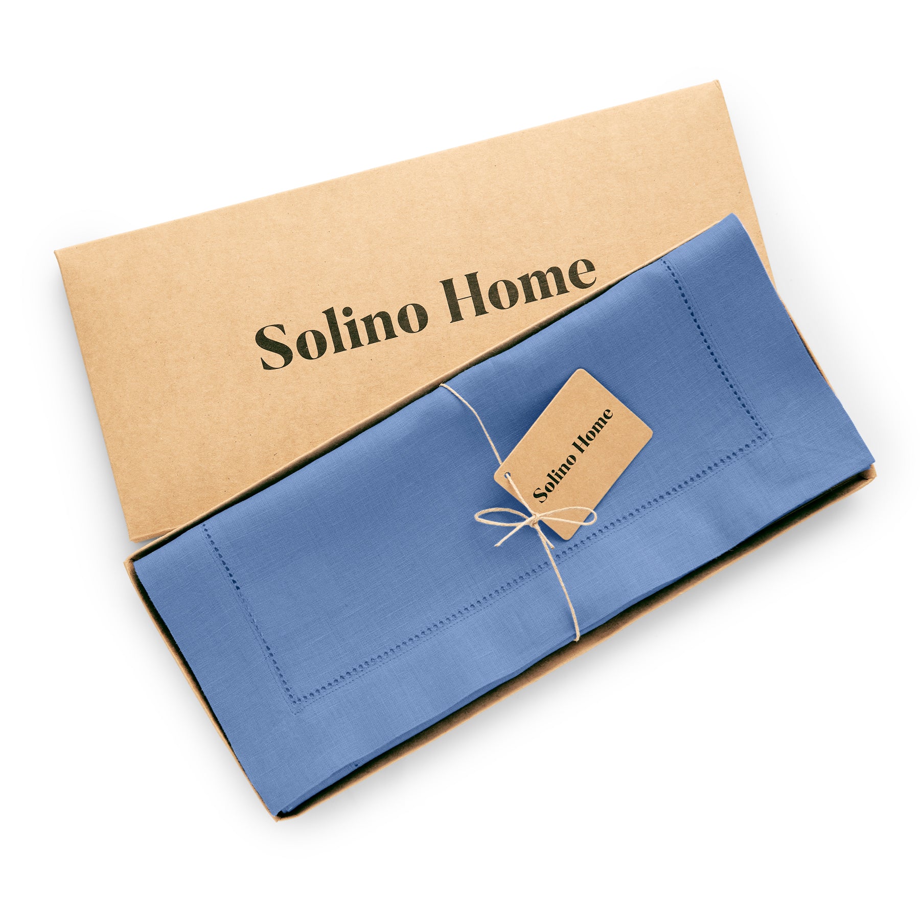 Sonoma Hemstitch Table Runner - Elegant Linen Table Decor for Dining & Special Occasions | Perfect for Weddings, Holidays & Home Decor
