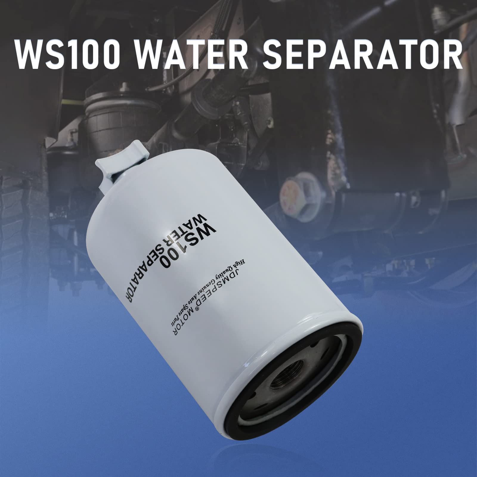 Dodge Ram Cummins Fuel Filter & Water Separator Replacement - FF100-2 & WS100 Compatible - Heavy Duty Diesel Engine Protection for Off-Road & Towing