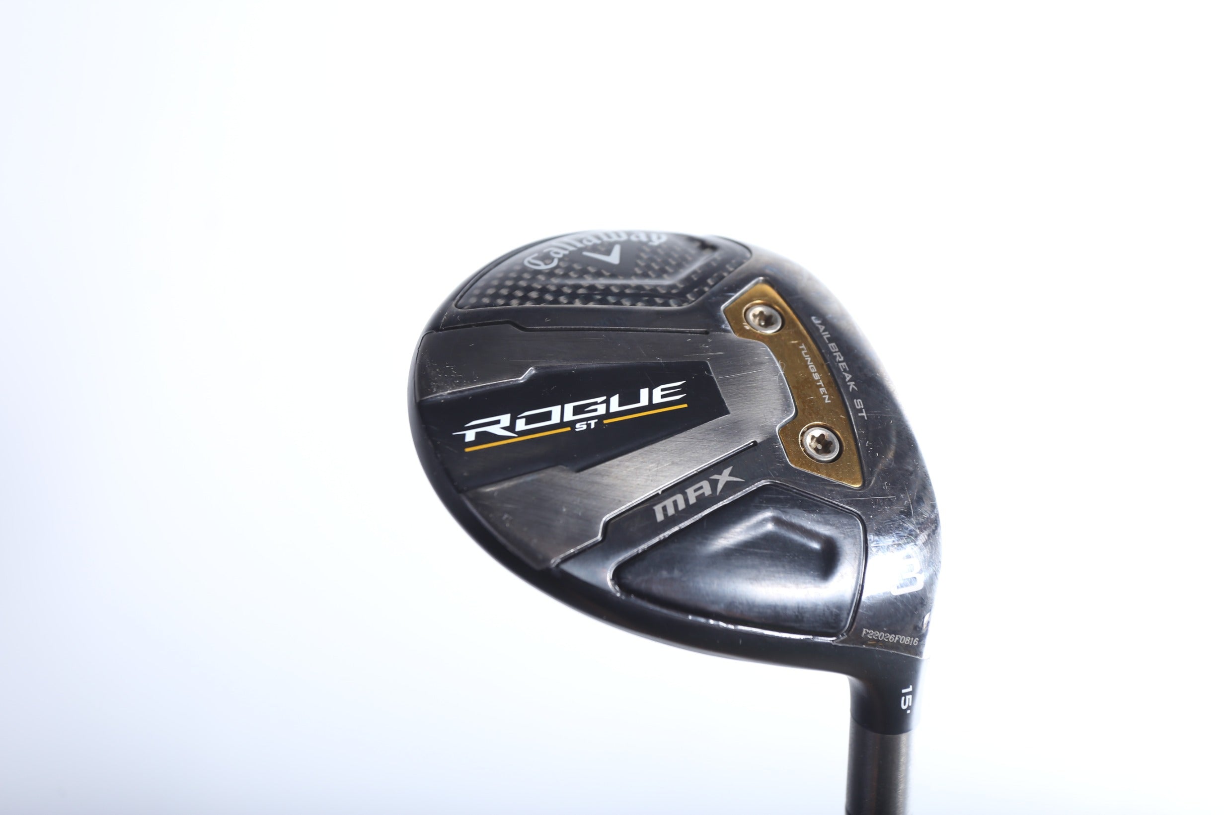 Used Callaway Rogue ST MAX 3 Wood Golf Club - Right Handed, 15 Degrees, Stiff Flex | Premium Pre-Owned Driver for Distance & Accuracy | Perfect for Golfers Seeking High Performance on Fairways & Tee Shots