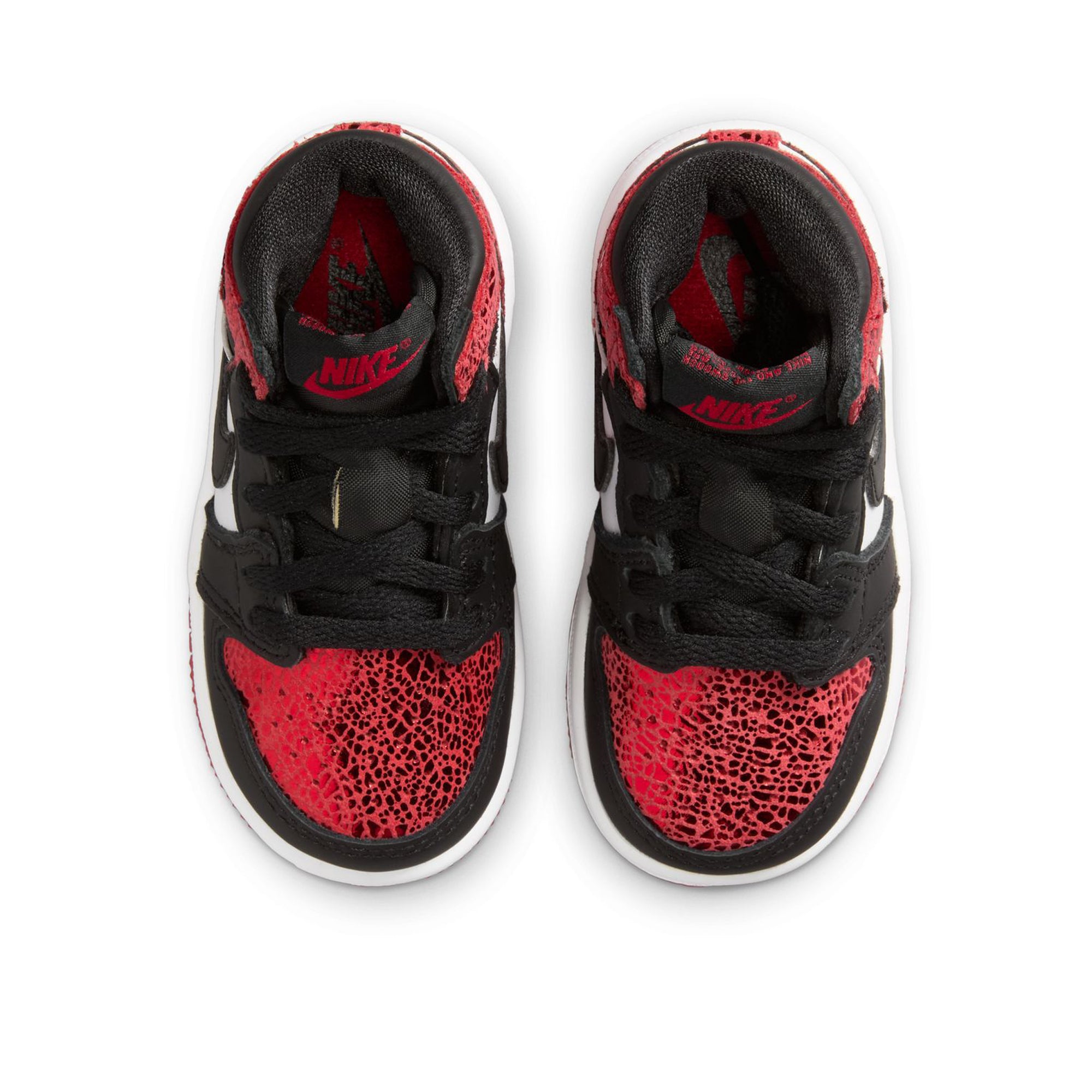 Jordan 1 Retro High OG 'Ruby' Sneakers - Varsity Red/Black Basketball Shoes for Men - Perfect for Streetwear & Court Performance