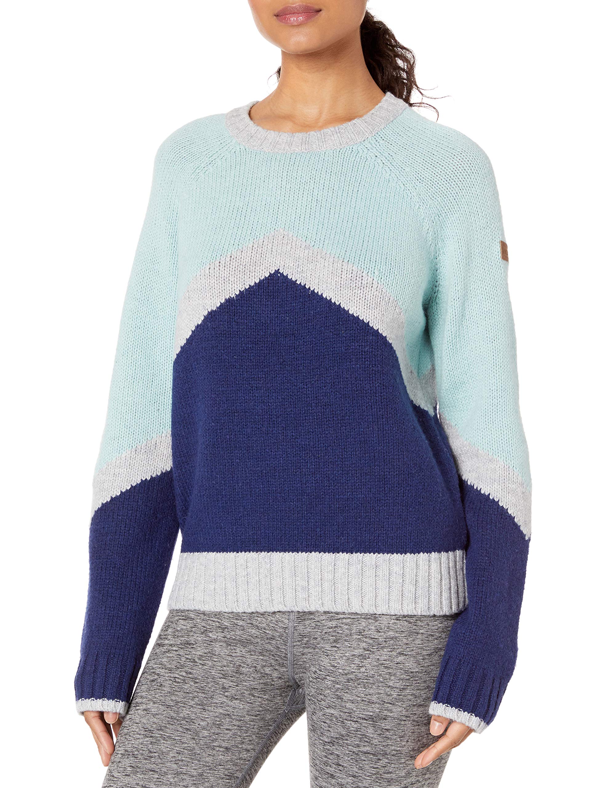 Roxy Women's Cozy Sound Sweater - Soft Fleece Pullover for Casual Wear, Outdoor Activities & Winter Layering