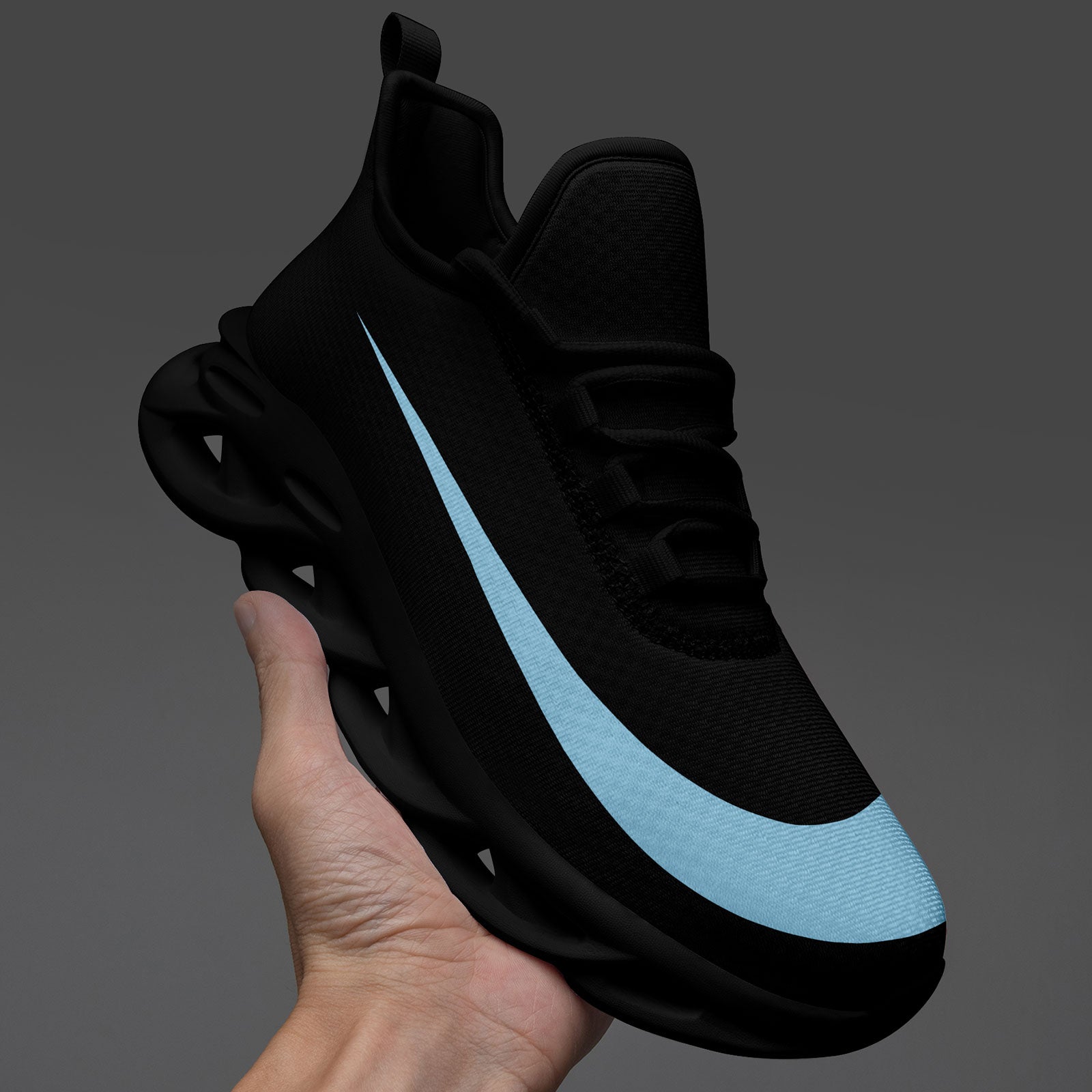 Custom Maxsoul Personalized Sneakers - Breathable Lightweight Running Shoes for Men & Women (Style FN003 E020109, Size 13) - Perfect for Jogging, Gym Workouts & Casual Wear