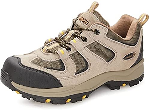 Nevados Men's Boom 2 Low Hiking Boots - Waterproof Lightweight Hiking Shoes with Rubber Traction Outsole for Outdoor Trekking & Mountain Climbing