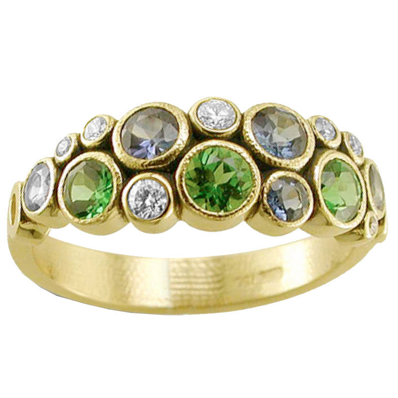 Alex Sepkus Orchard Ring R 113 - 18K Gold Handmade Vintage Floral Ring for Women, Elegant Jewelry Gift for Her - Perfect for Weddings, Anniversaries & Special Occasions