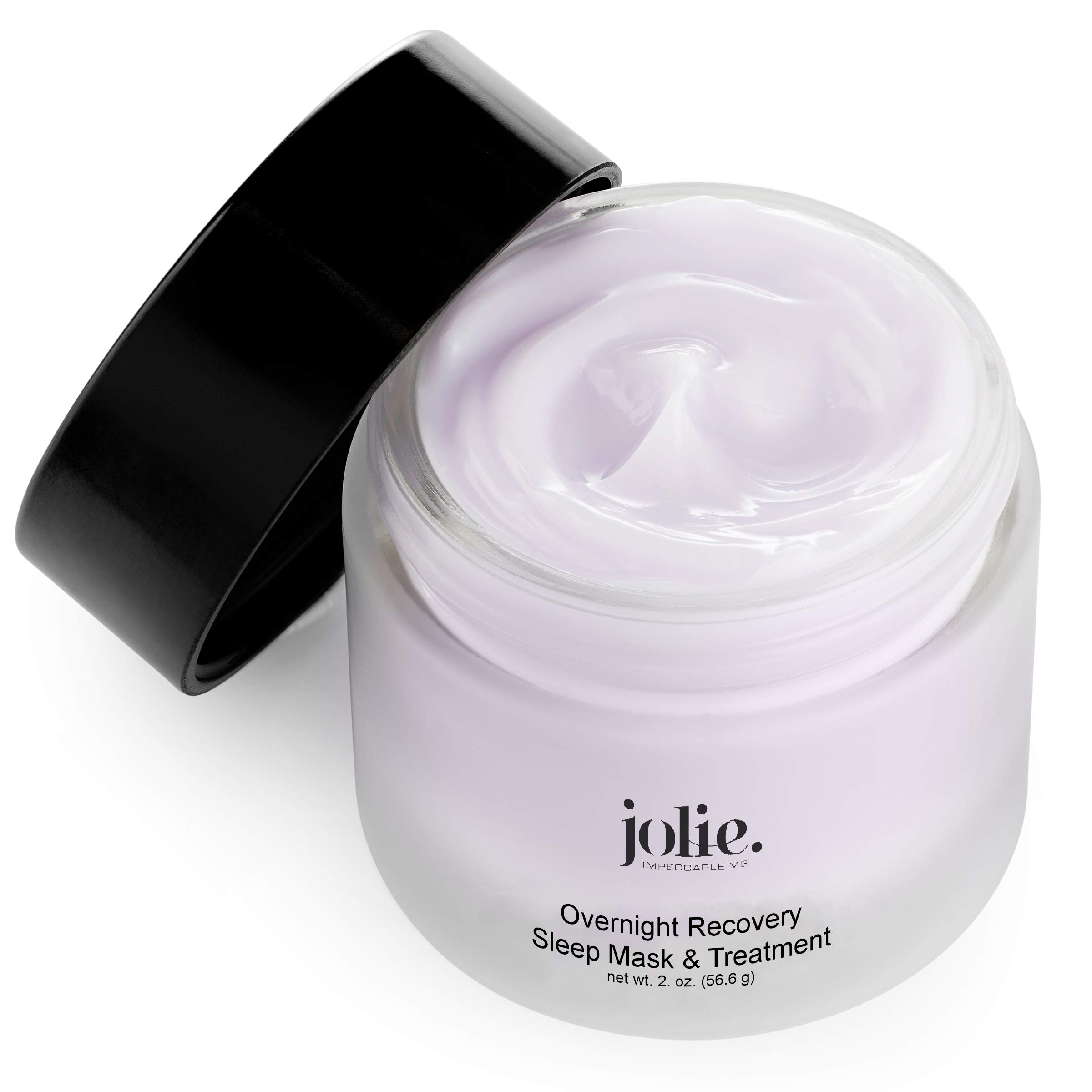 Jolie Overnight Recovery Sleep Mask - Hydrating Anti-Aging Eye Treatment for Dark Circles & Puffiness | Perfect for Nighttime Skincare Routine & Travel