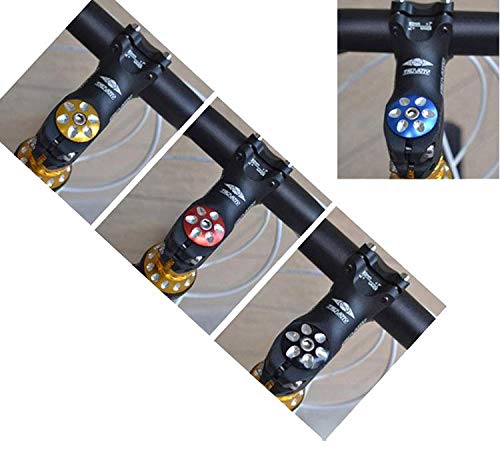 Aluminum Alloy Bicycle Headset - 44mm Bike Front Fork Stem Replacement for Most Bikes (Gold) | Durable Cycling Upgrade for Mountain & Road Bikes