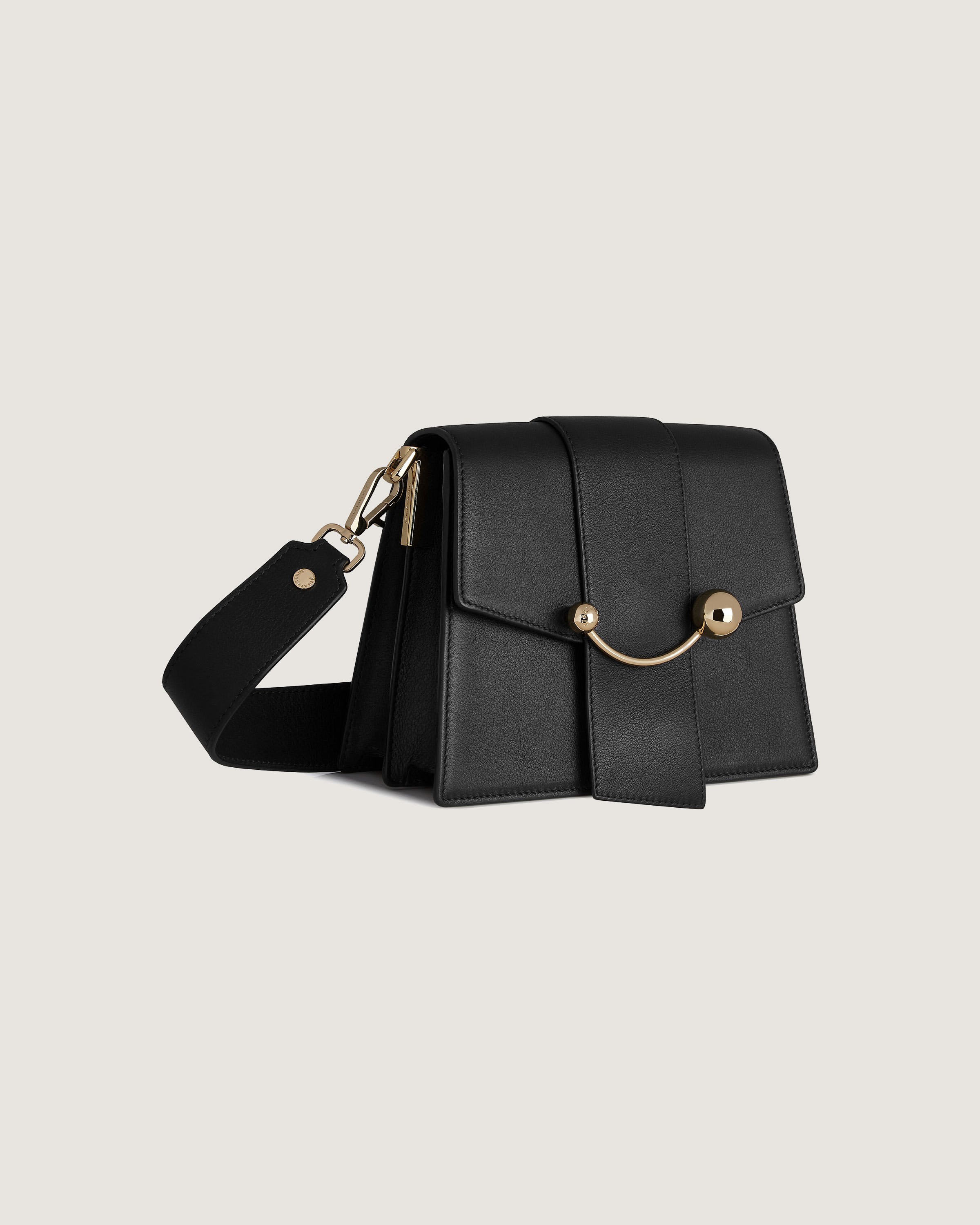 Black Box Crescent - Elegant Storage Solution for Jewelry, Makeup & Small Accessories | Perfect for Home, Travel & Gift Giving