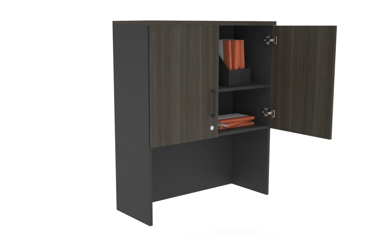 Open Hutch with Shelves and Small Doors - 31.5