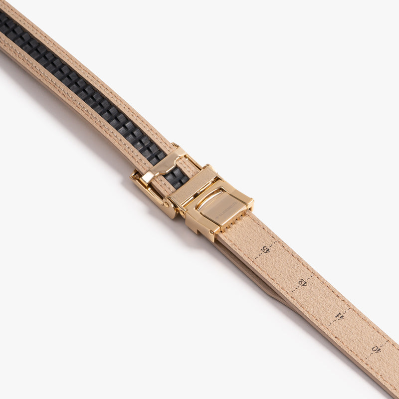 Slim Beige Women's Fashion Belt - Adjustable Waist Strap for Jeans, Dresses & Casual Outfits | Perfect for Everyday Wear & Office Style