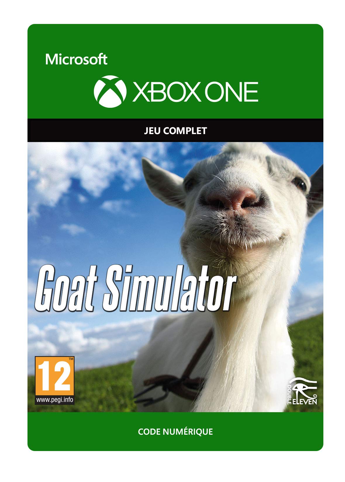 Goat Simulator Game Download Code for Xbox One | Fun Farm Animal Simulation & Adventure | Perfect for Casual Gamers & Kids