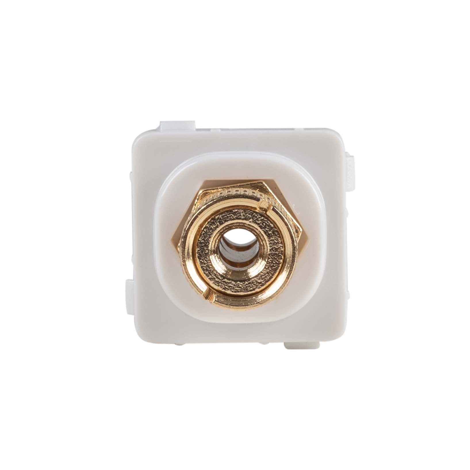 AMXDEX Black Speaker Binding Post - Gold Plated Banana Plugs for Home Theater & Audio Systems | High-Quality Speaker Connectors for Stereo, Amplifiers & DIY Audio Projects