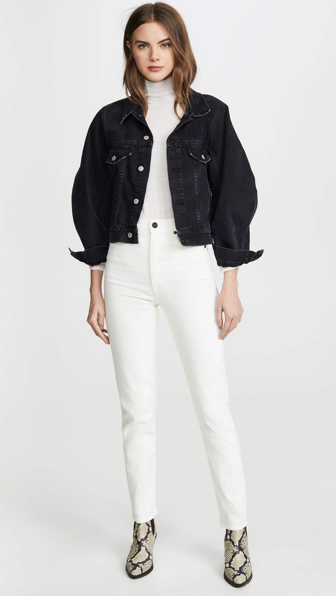 Stylish Women's Beatnik Jeans - High Waisted Skinny Denim Pants for Casual Wear & Everyday Outfits | Perfect for Work, Dating & Weekend Fashion