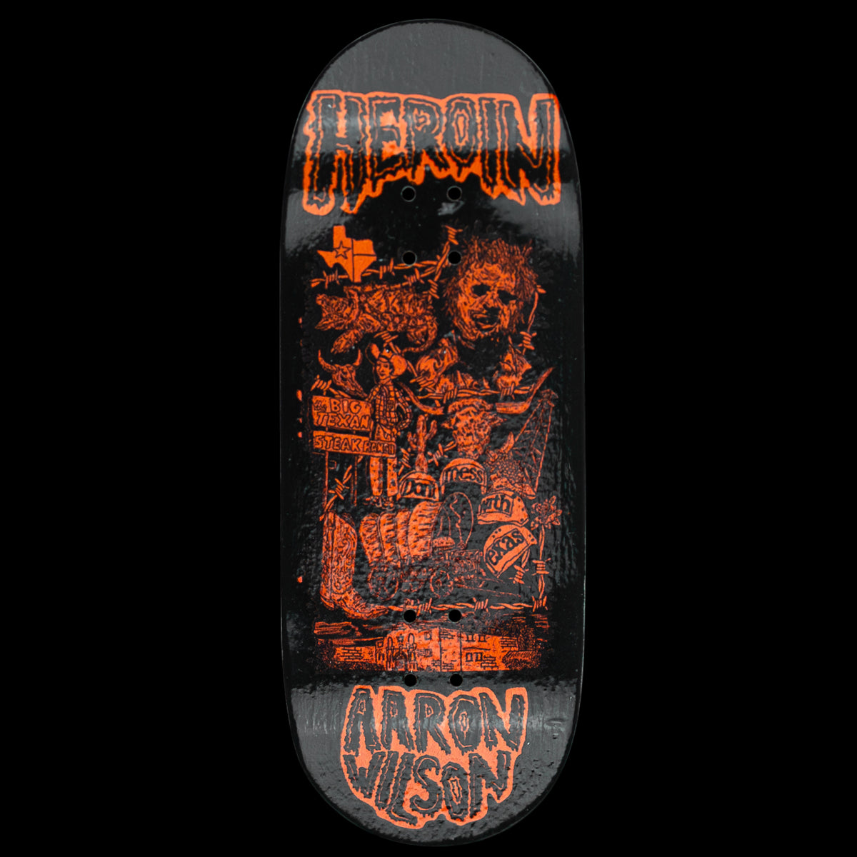 Maple Labs Fingerboard Deck - Aaron Wilson Signature Series | Professional Skateboard Fingerboard for Tricks & Stunts | Perfect for Skateboarding Enthusiasts & Collectors