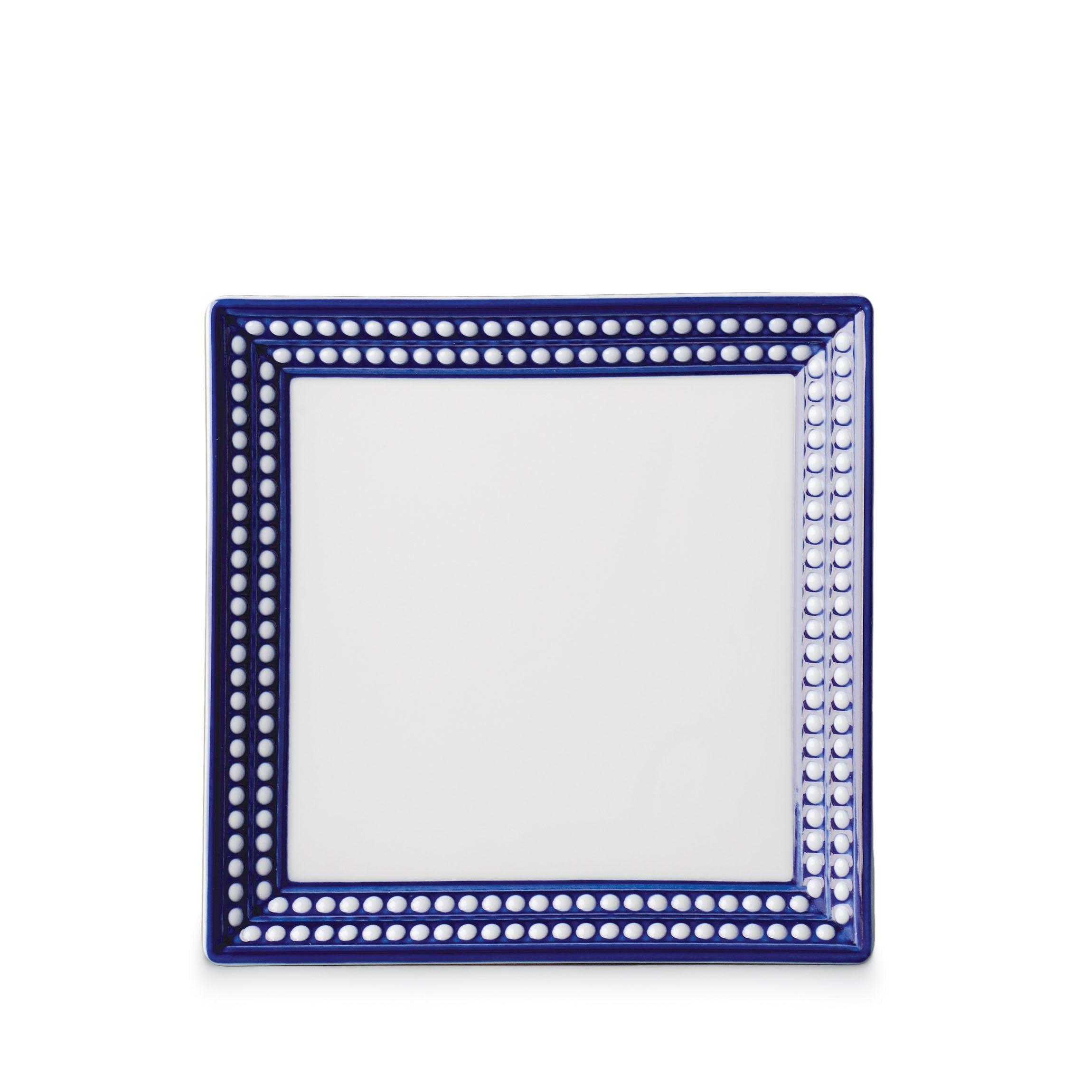 Perlée Square Tray - Elegant Decorative Serving Tray for Coffee, Tea, and Desserts | Perfect for Home Decor, Parties, and Gift Giving