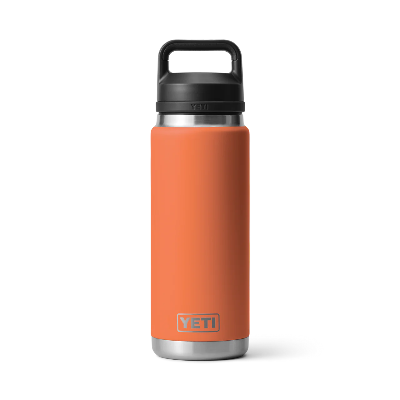 Yeti Rambler 26 oz Insulated Stainless Steel Water Bottle with Chug Cap - High Desert Clay - Perfect for Hiking, Camping & Outdoor Adventures