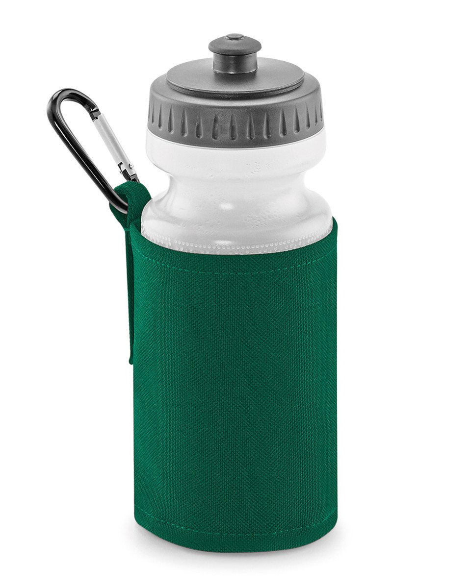 Quadra Insulated Stainless Steel Water Bottle with Fabric Sleeve Holder - Leakproof & BPA Free - Perfect for Gym, Hiking, Travel & Everyday Hydration