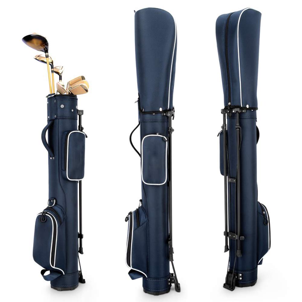 **Lightweight Waterproof Golf Stand Bag for Men - Large Capacity Portable Nylon Golf Carry Bag with Bracket & Gun Rack | Perfect for Golf Courses, Driving Ranges & Travel**