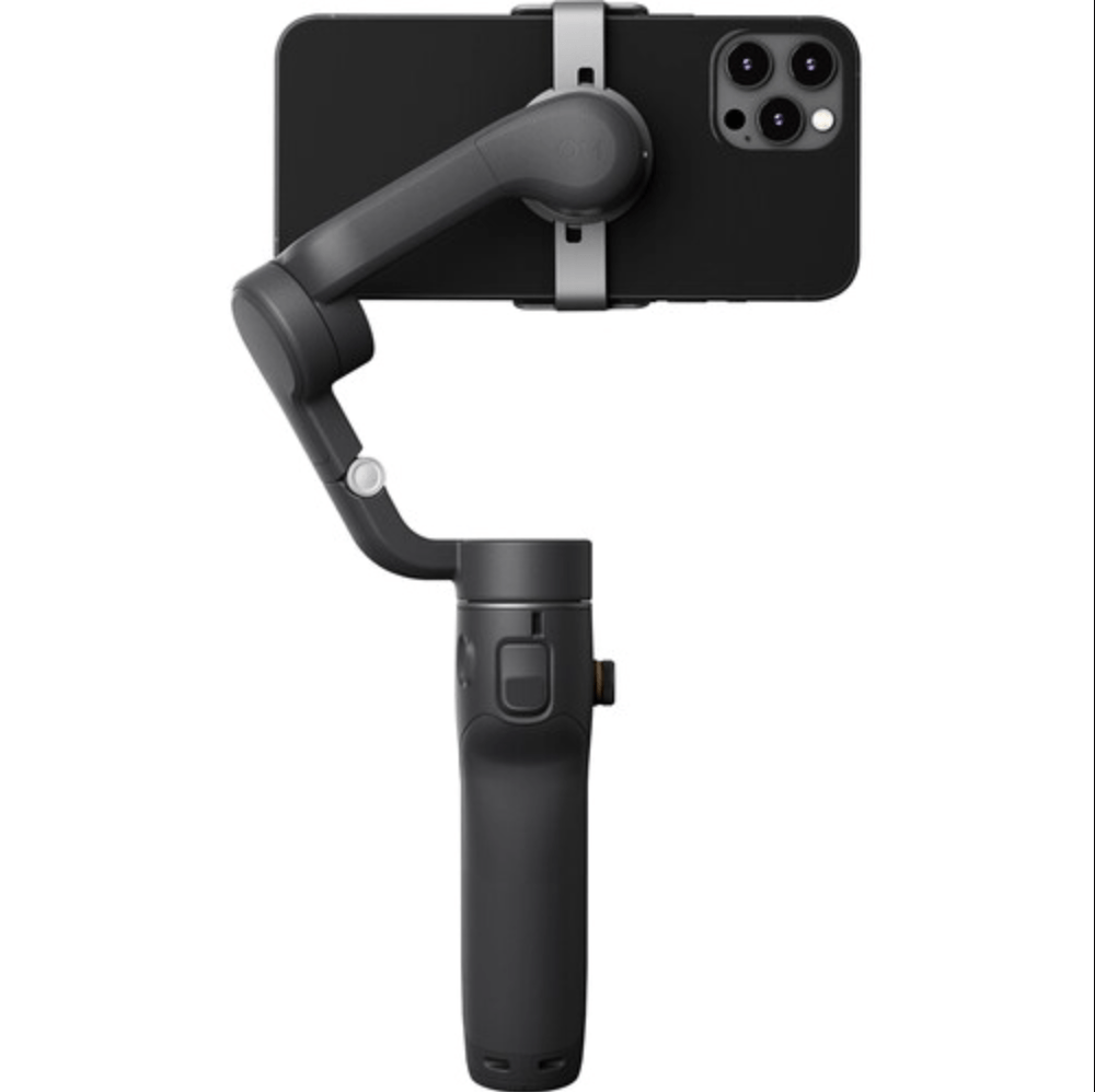 DJI Osmo Mobile 6 Smartphone Gimbal Stabilizer for iPhone & Android - 3-Axis Gimbal for Smooth Videos & Photos - Perfect for Vlogging, Travel & Content Creation (Black)