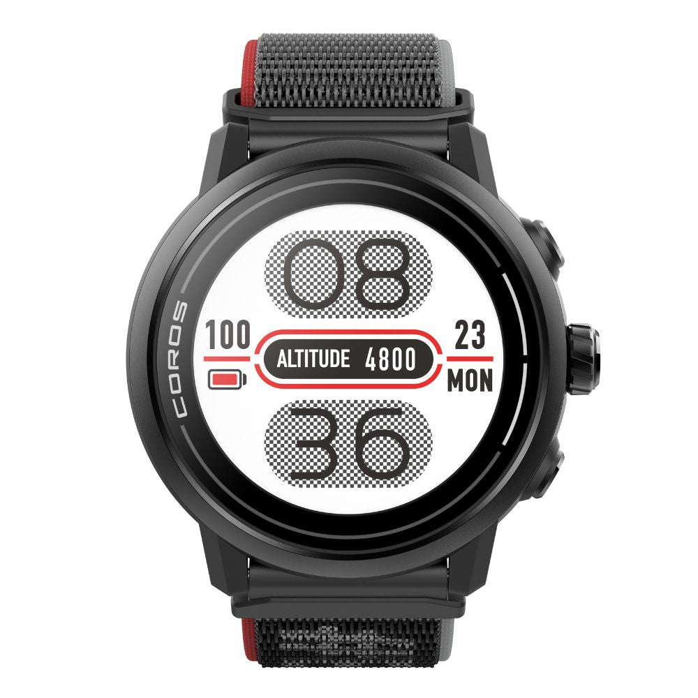 Coros APEX 2 Premium Multisport GPS Watch - Advanced Fitness Tracker for Running, Cycling & Swimming | Perfect for Outdoor Adventures & Triathlon Training