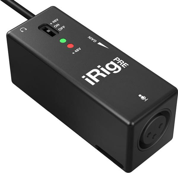 iRig Pre by IK Multimedia - High-Quality Portable Guitar Interface for Recording & Live Performance - Perfect for Musicians, Producers & Home Studios