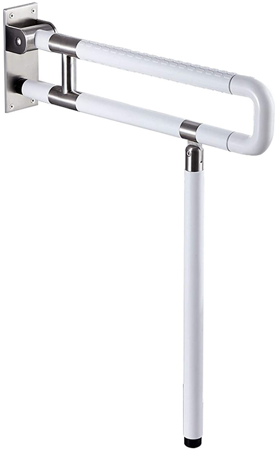 Stainless Steel Bathroom Safety Grab Bar - Non-Slip Shower Handrail & Towel Rack for Elderly & Disabled - ADA Compliant Toilet Support Handle for Bathroom, Shower, and Wet Room Safety