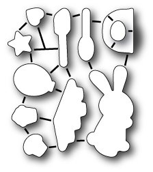 Memory Box Poppystamps Die - Cupcake Party Scrapbooking Embellishment | Perfect for DIY Cards, Invitations & Scrapbook Pages