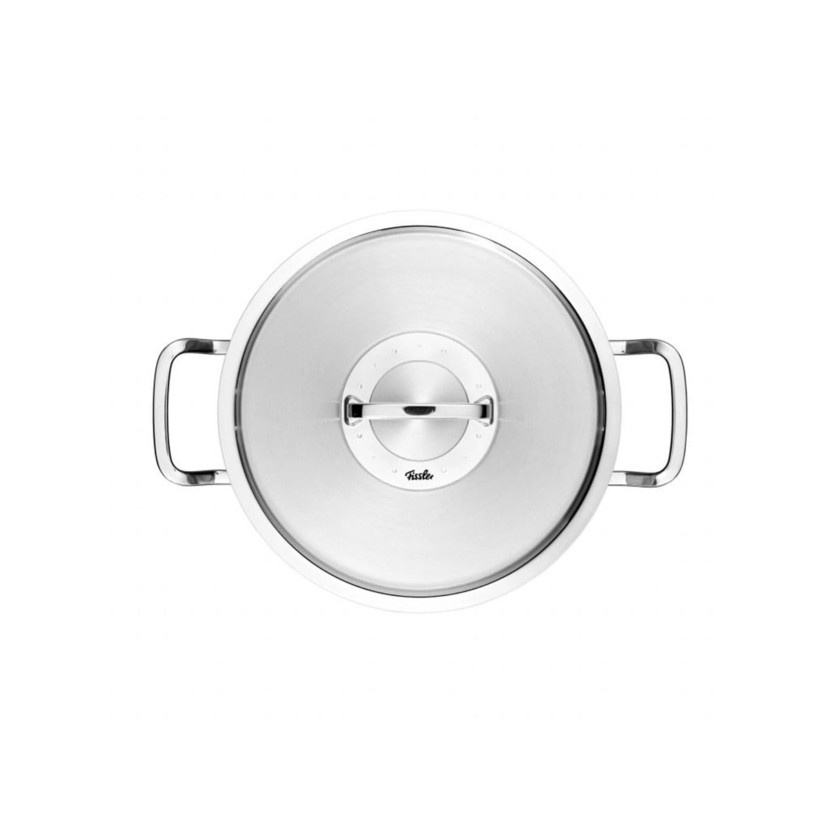 Fissler Original-Profi Collection 4.2 Quart Stainless Steel Stock Pot with Metal Lid - Perfect for Soups, Stews & Pasta Cooking in Professional Kitchens & Home Use