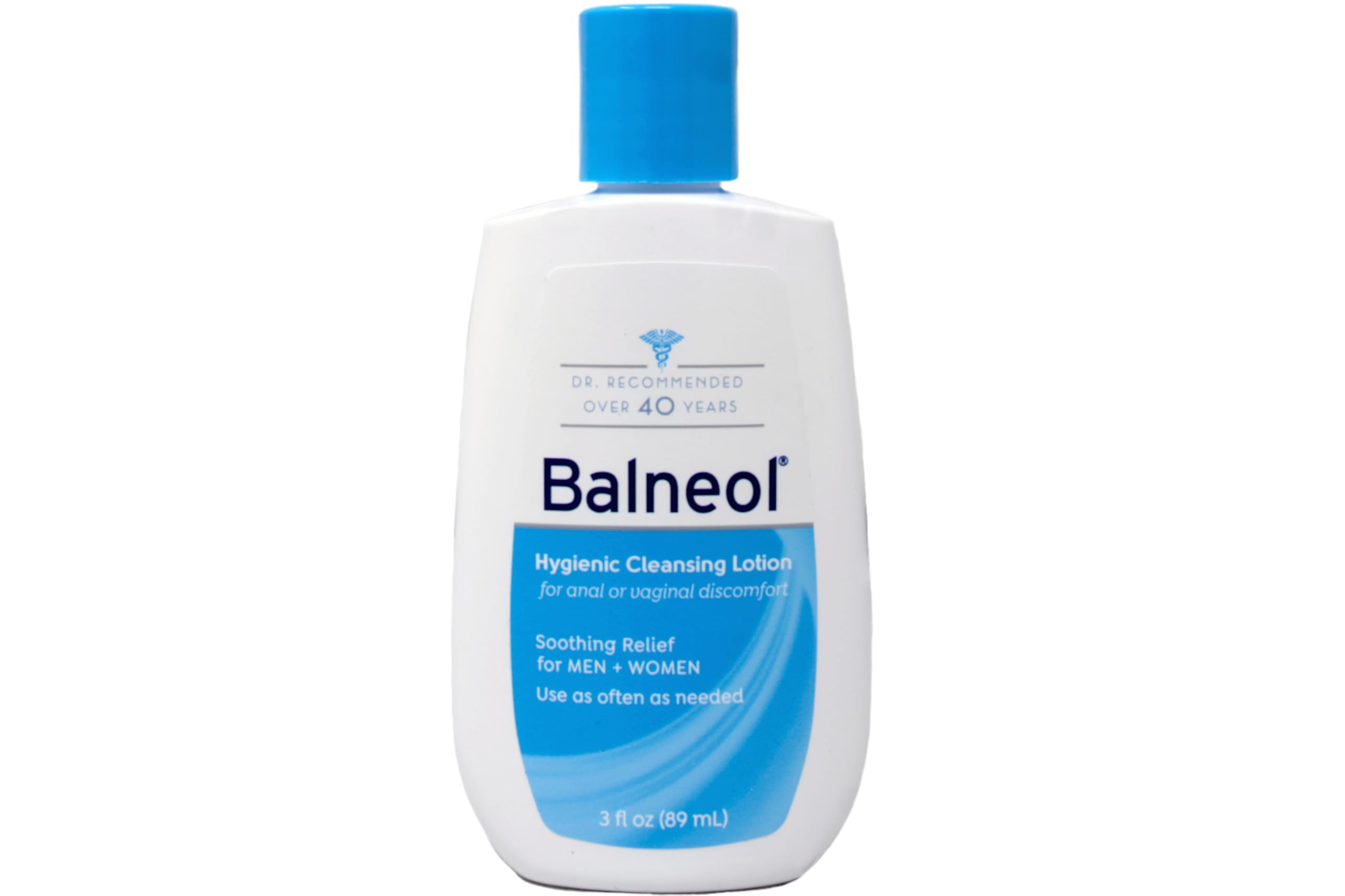 Balneol Hygienic Cleansing Lotion 3 fl oz (89ml) - Gentle Perineal Wash for Sensitive Skin | Postpartum Care, Personal Hygiene & Daily Cleansing Solution