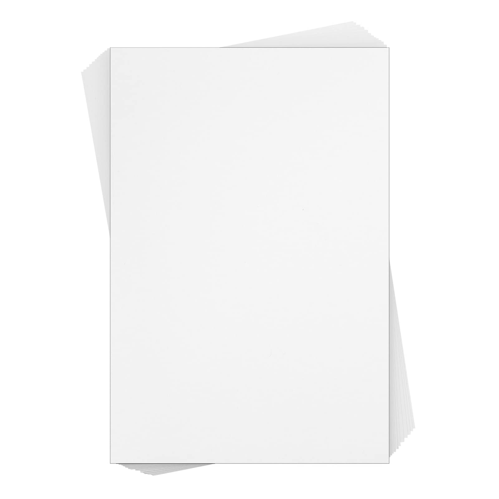 200 Pack Premium White 300 GSM / 110 lb Thick Cardstock Paper - Heavyweight Blank Cards for Wedding Invitations, DIY Crafts, Business Cards, Postcards & More (5x7 Inches) - Perfect for Printing, Scrapbooking & Professional Stationery