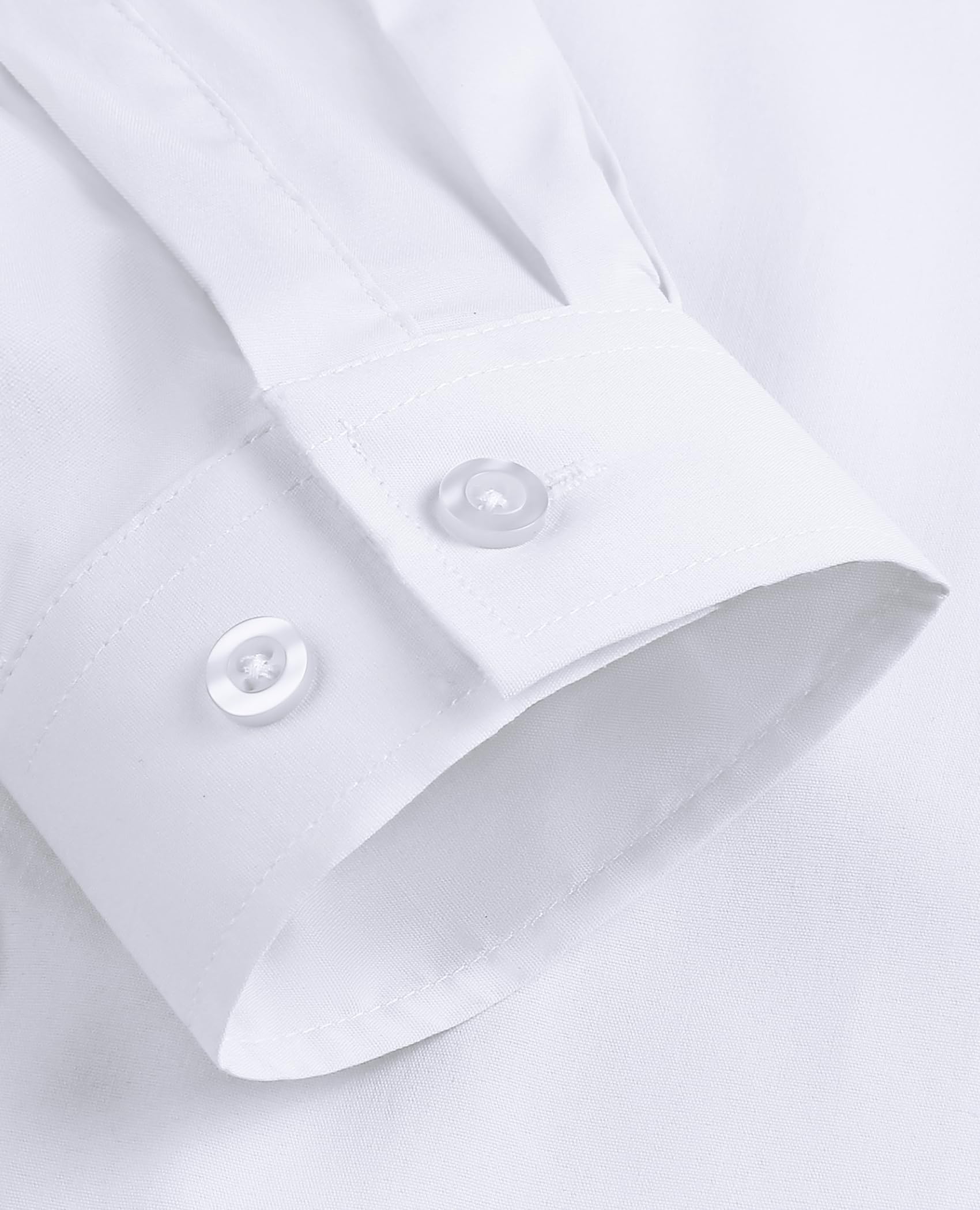 Siliteelon Women's Cotton Button Down Dress Shirts - Long Sleeve Blouse, Regular Fit Work Shirt for Office & Business Casual | Professional & Everyday Wear