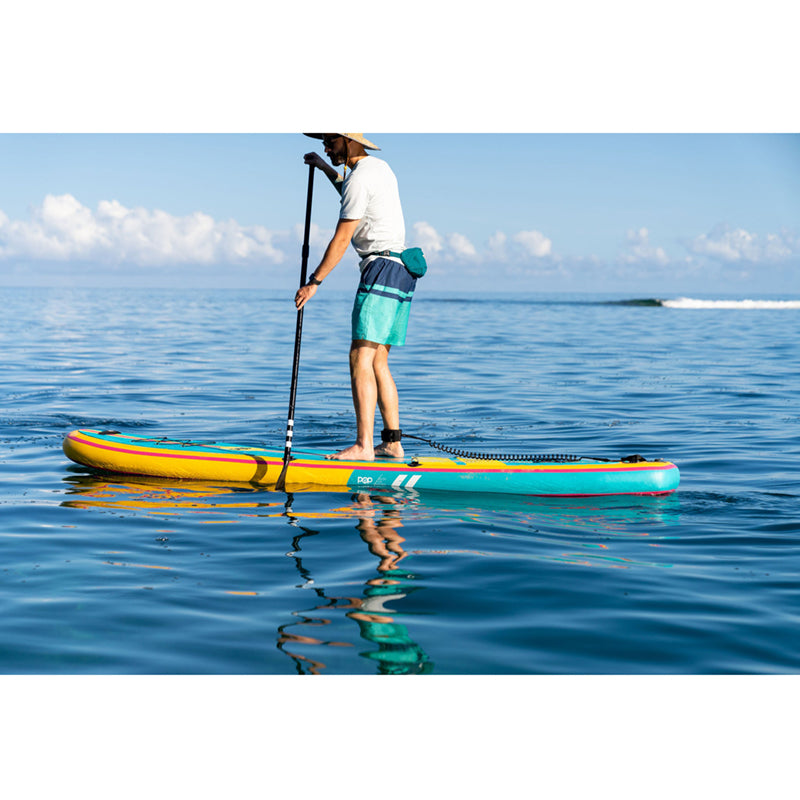 Inflatable Stand Up Paddle Board - Lightweight & Portable SUP for Yoga, Fishing & Touring | Perfect for Lakes, Rivers & Ocean Adventures | POP Paddleboards Yacht Hopper Model