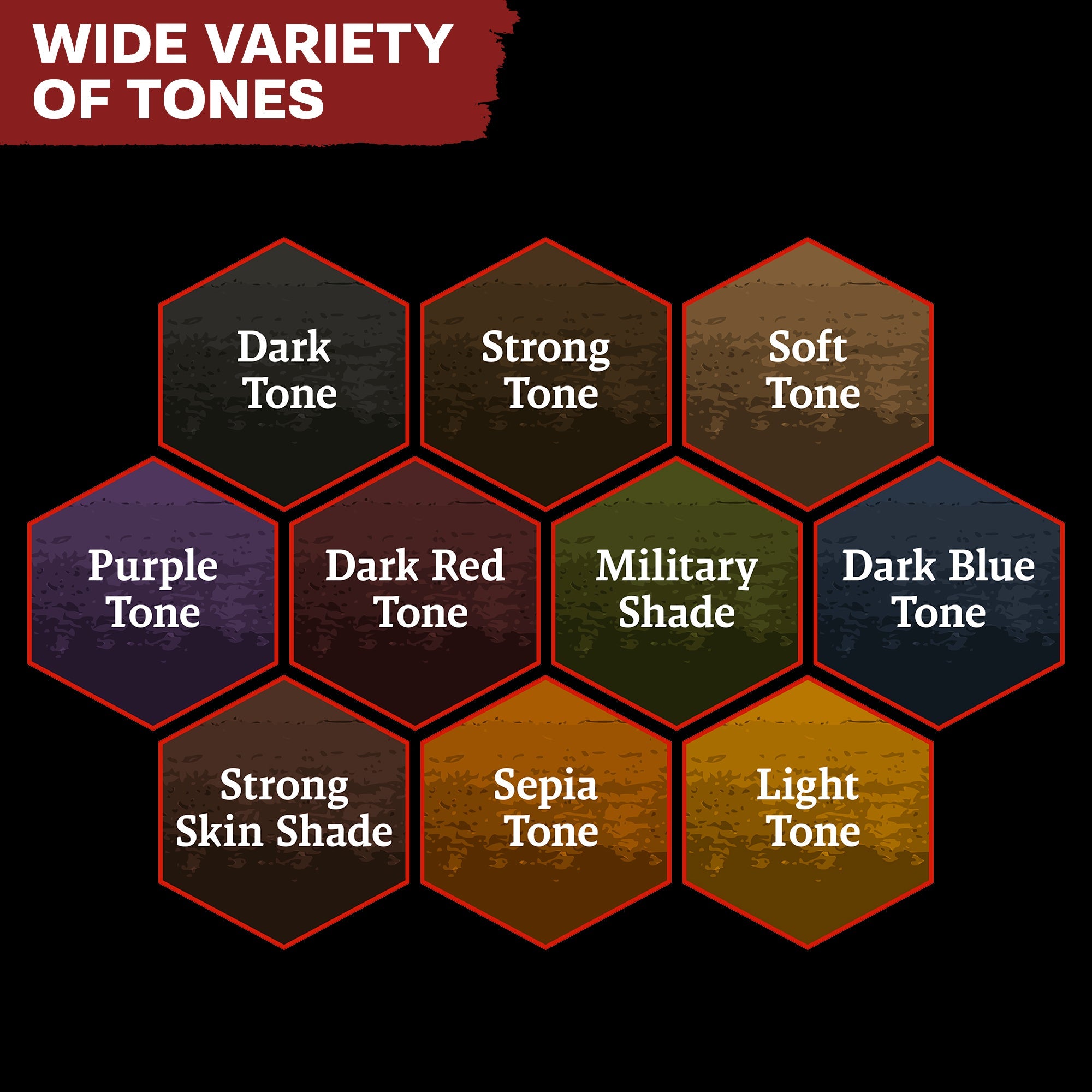 Warpaints Fanatic: Premium Washes Paint Set for Miniatures & Models - Perfect for Wargaming, Tabletop RPGs, and Hobby Painting