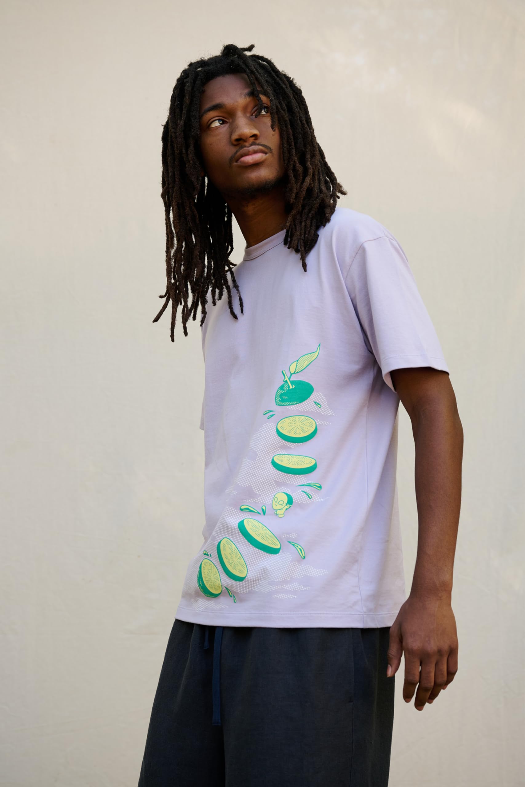 Not So Ape Fruit Slices Graphic T-Shirt | Unisex Streetwear T-Shirt | Made in Japan | Casual Wear & Street Style Fashion