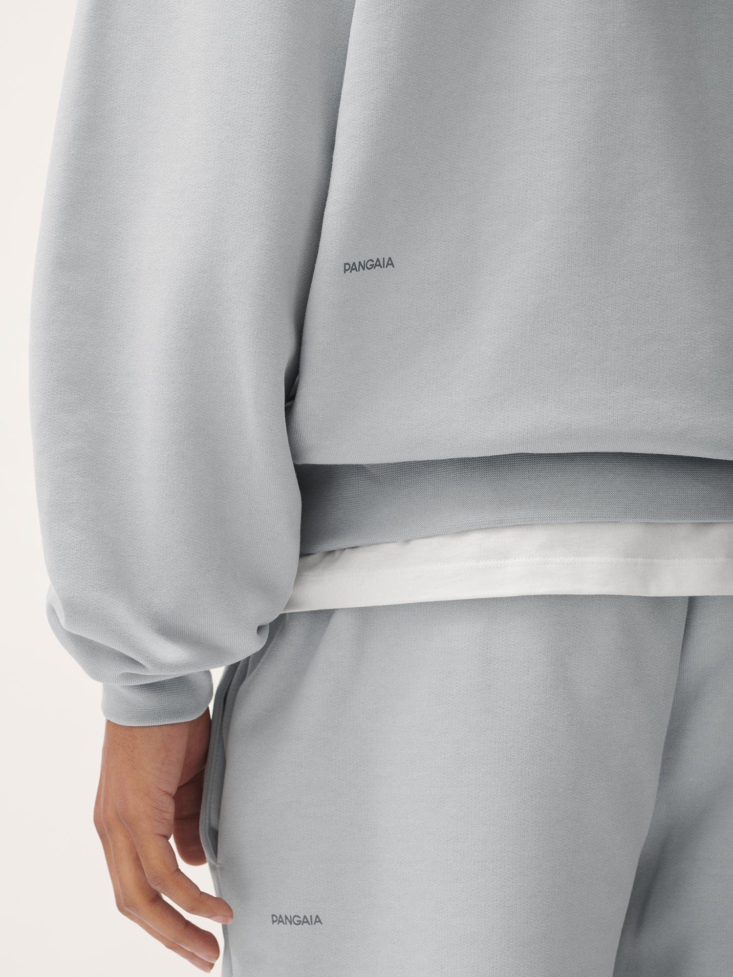 Men's Natural Dye Oversized Hoodie - Midnight Fog Grey | Eco-Friendly Cotton Pullover for Casual Wear & Street Style