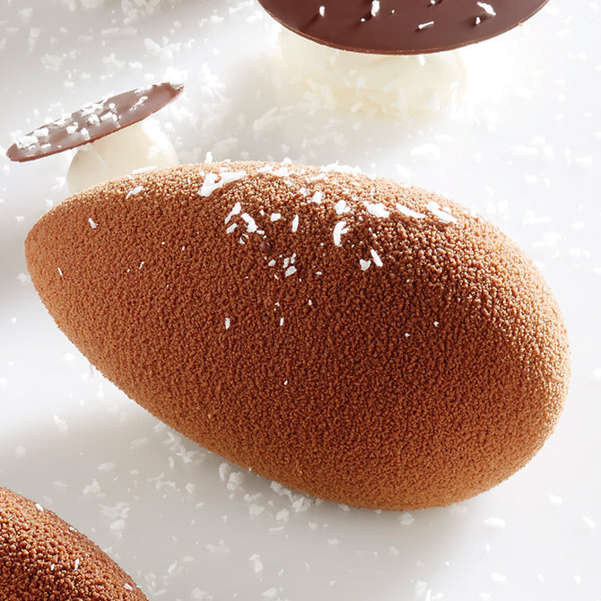 Pavoflex Silicone Quenelle Tonda Mold - 49 Shapes for Professional Cooking, Baking & Chocolate Making - Perfect for Restaurants, Catering & Home Chefs